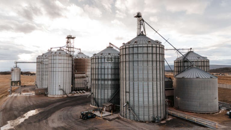 Stoltzfus Grain silos