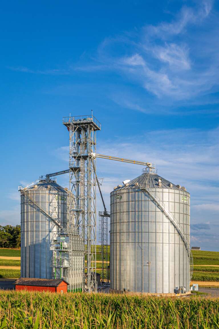 Stoltzfus Grain silos