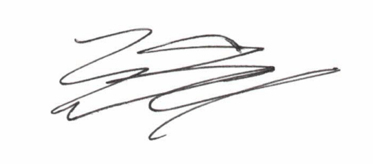 Elvin Stoltzfus's signature